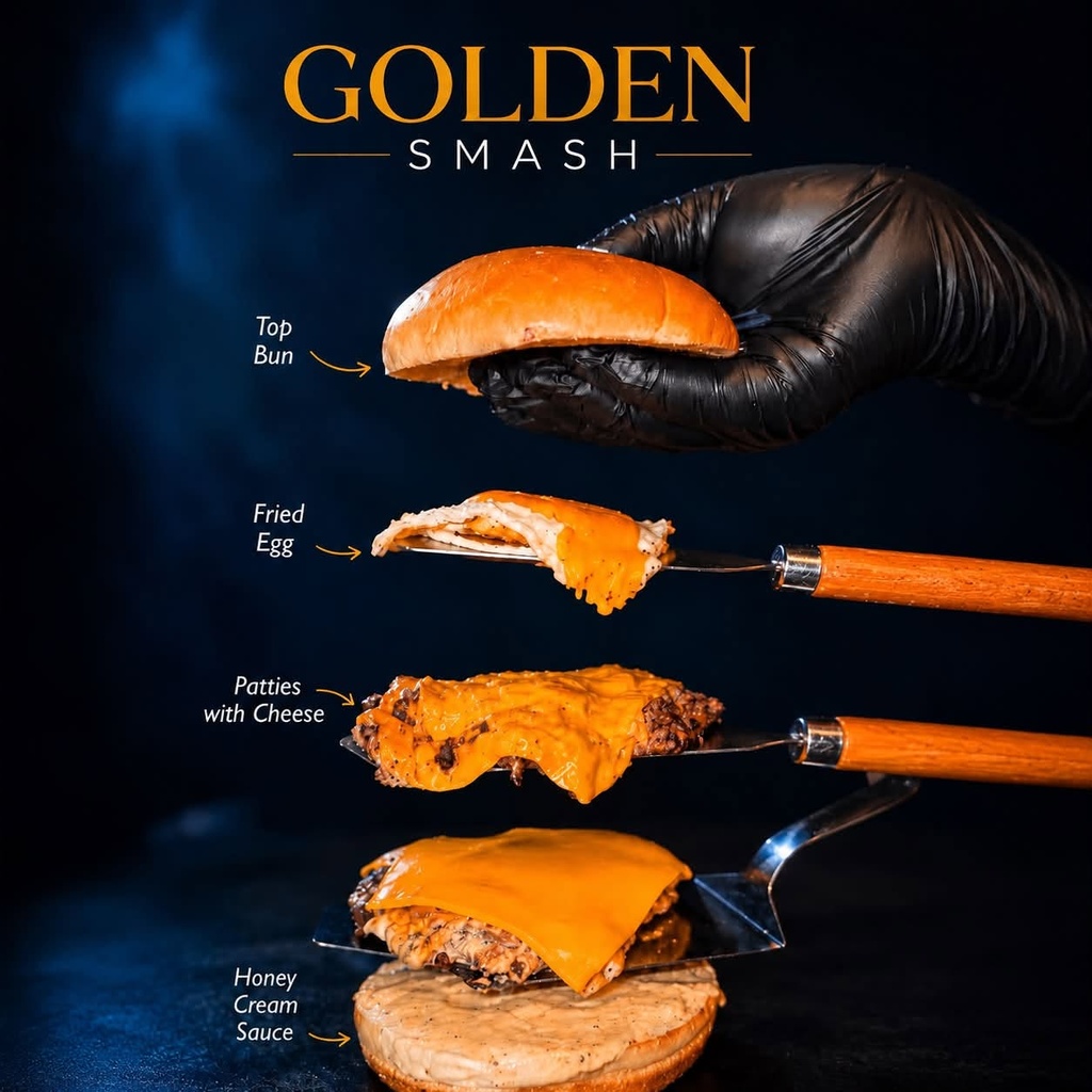 Golden Smash Burger